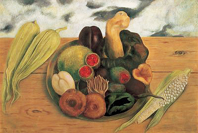 Fruits of the Earth Frida Kahlo